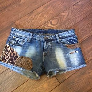Ralph Lauren Denim & Supply Animal Print Shorts